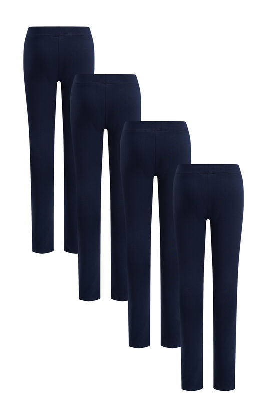 Meisjes legging, 4-pack, Donkerblauw