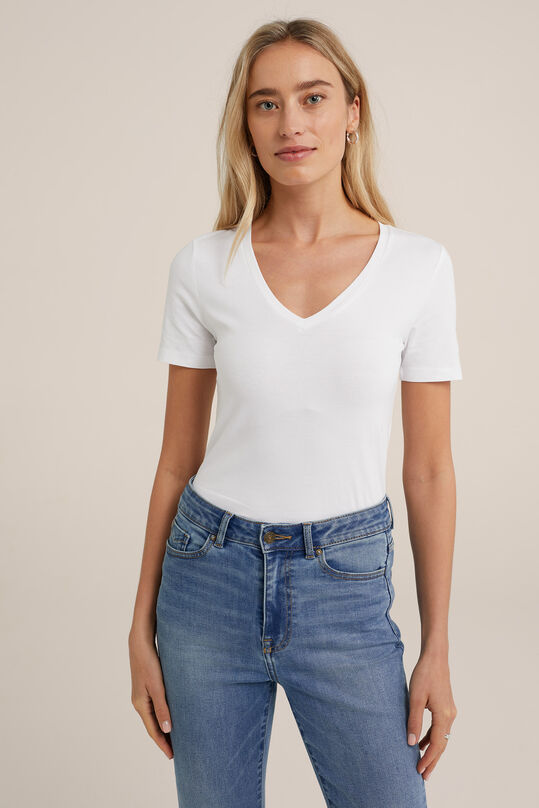 T-shirt femme, Blanc