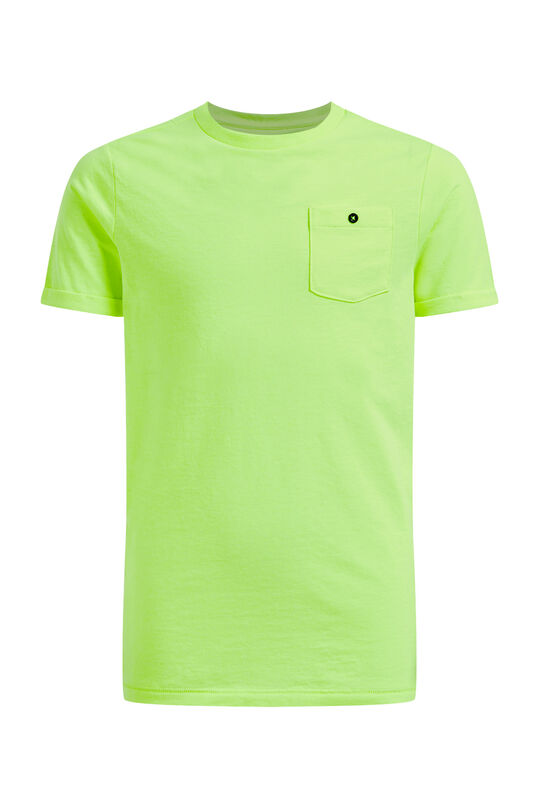 Jongens neon T-shirt, Lichtgeel