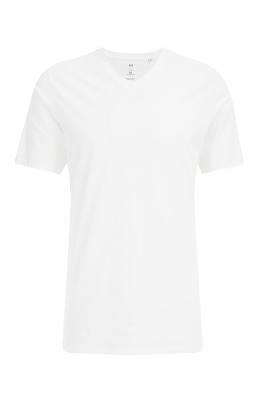 Pack de 2 T-shirts tall fit homme, Blanc