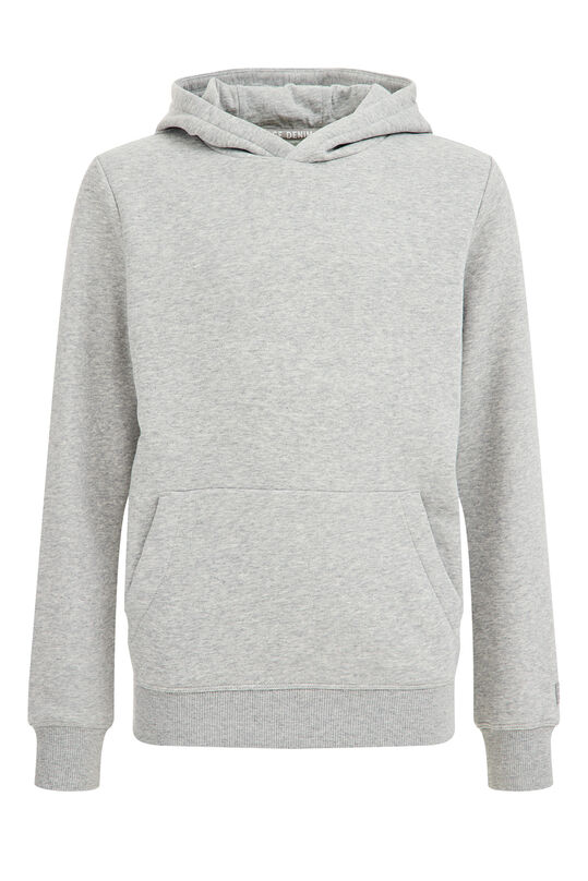 Unisex hoodie, Lichtgrijs