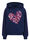 Meisjes sweater met embroidery, Donkerblauw