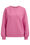 Dames sweater met structuur, Roze