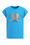 Meisjes T-shirt met dessin, Blauw