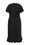 Robe portefeuille à fine structure femme - Curve, Noir