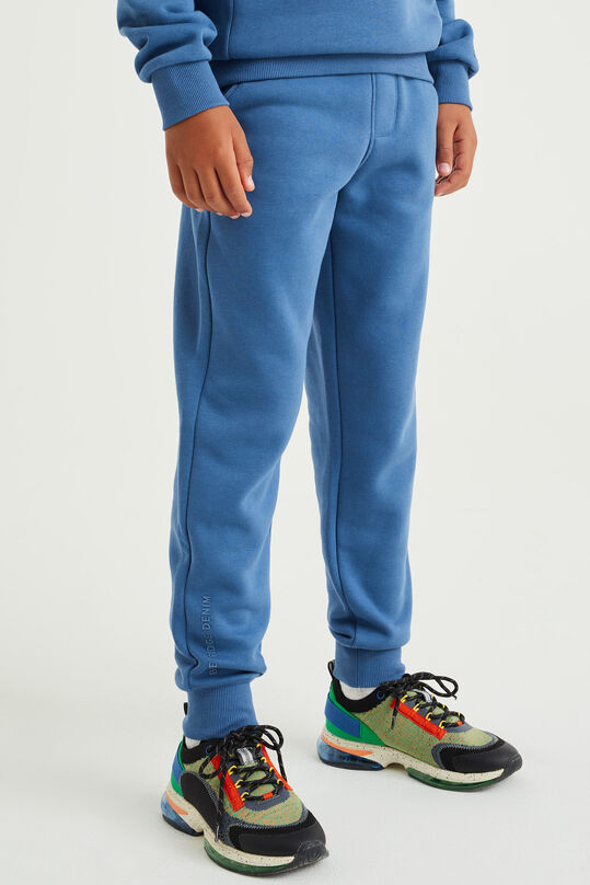 Pantalon de jogging garçon, Bleu gris
