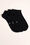 Heren sneaker sokken, 3-pack, Zwart