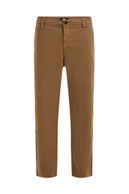 Chino loose fit stretch homme, Brun