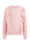 Sweat-shirt à broderie anglaise fille, Rose clair