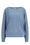 Pull tricoté femme, Bleu gris
