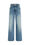 Jeans relaxed fit avec stretch fille, Bleu
