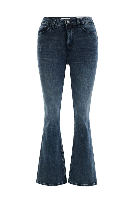 Economisch Hond deur Dames high rise flared jeans met comfort stretch - Curve | wefashion.be