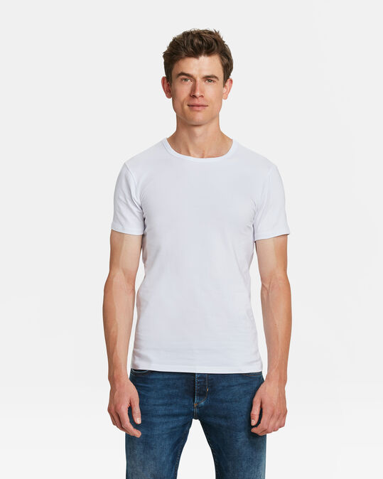 Pack de 2 T-shirts homme, Blanc