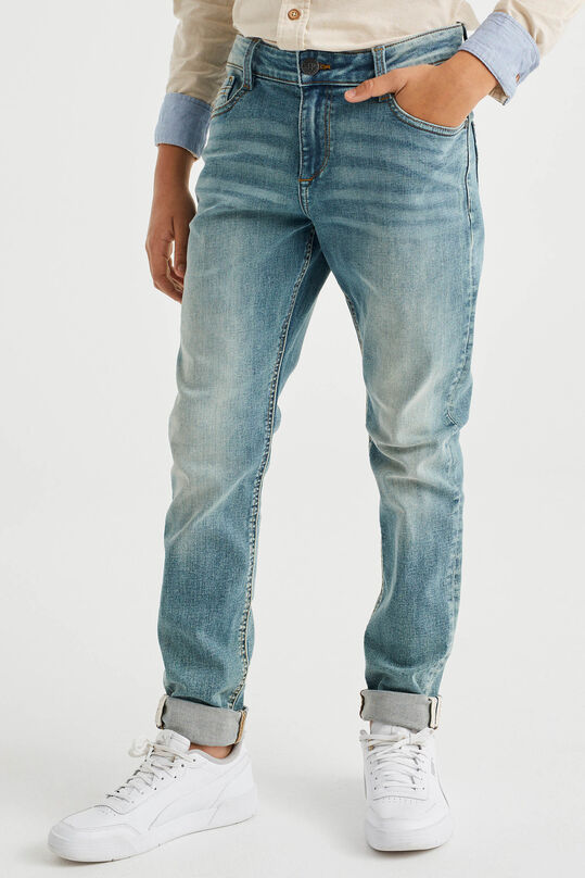 Jongens regular fit jeans, Lichtblauw
