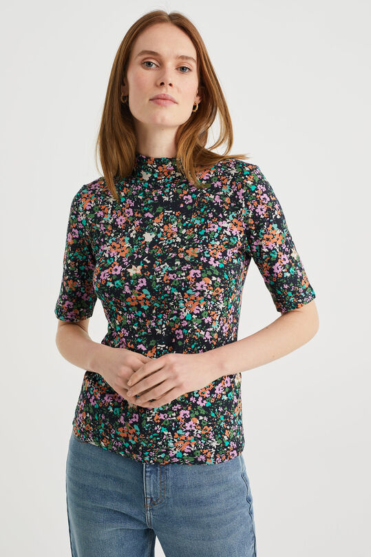 T-shirt ajusté femme, Multicolore