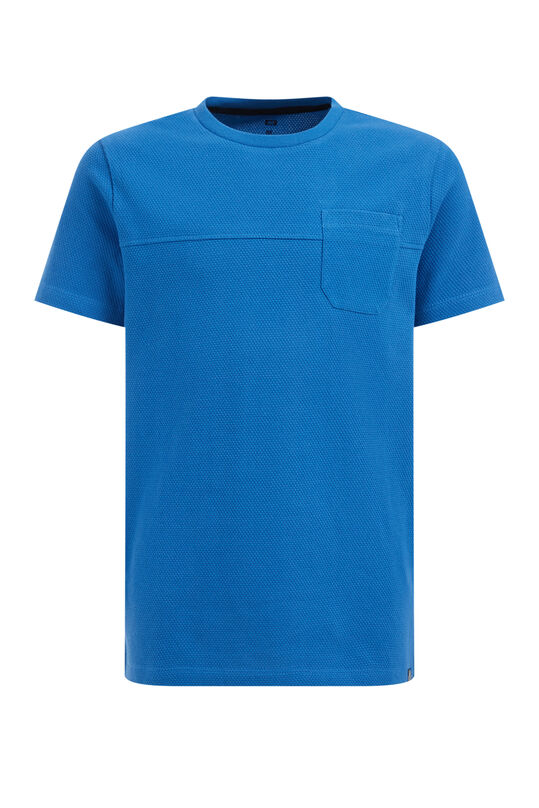 Jongens T-shirt met structuur, Blauw