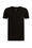 Heren 'deep' V-neck T-shirt, Zwart