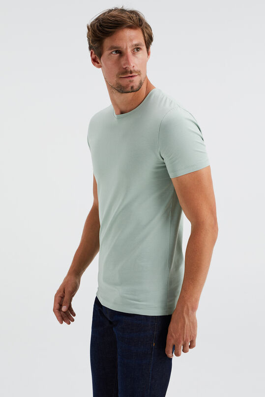 T-shirt homme, Vert pastel