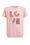 Meisjes T-shirt met pailletten applicatie, Lichtroze