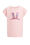 Meisjes T-shirt met pailletten-applicatie, Lichtroze