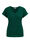 T-shirt à fils pailletés femme, Vert foncé